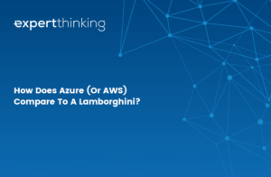 Read more about the article How does Azure (or AWS) compare to a Lamborghini?