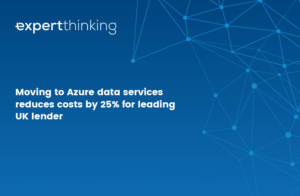 Read more about the article Moving to Azure data services reduces costs by 25% for leading UK lender